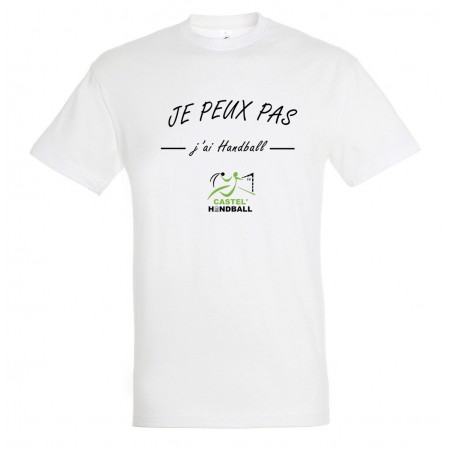 T-shirt homme je peux pas j'ai handball