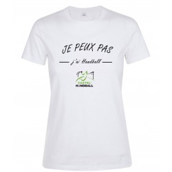 T-shirt femme je peux pas...