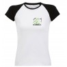 T-shirt femme bicolore